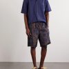 + Paula's Ibiza Straight-Leg Printed Silk Drawstring Shorts - OU + Paula's Ibiza Straight-Leg Printed Silk Drawstring Shorts - OU