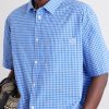+ Paula's Ibiza Logo-Embroidered Checked Cotton-Poplin Shirt - CU + Paula's Ibiza Logo-Embroidered Checked Cotton-Poplin Shirt - CU