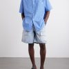 + Paula's Ibiza Logo-Embroidered Checked Cotton-Poplin Shirt - OU + Paula's Ibiza Logo-Embroidered Checked Cotton-Poplin Shirt - OU