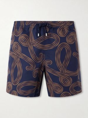 + Paula's Ibiza Straight-Leg Mid-Length Printed Swim Shorts + Paula's Ibiza Straight-Leg Mid-Length Printed Swim Shorts