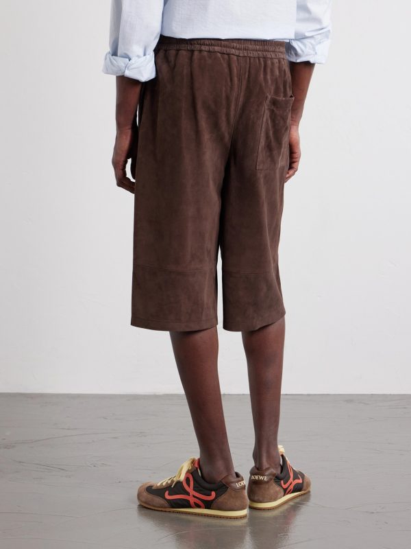+ Paula's Ibiza Suede Casual Shorts - BK + Paula's Ibiza Suede Casual Shorts - BK