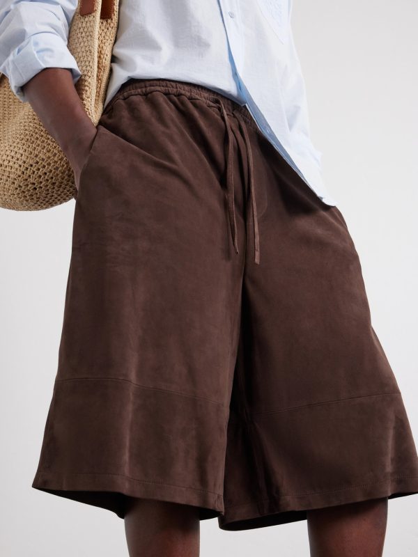 + Paula's Ibiza Suede Casual Shorts - CU + Paula's Ibiza Suede Casual Shorts - CU