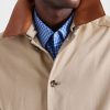 + Paula's Ibiza Leather-Trimmed Cotton-Twill Blouson Jacket - E1