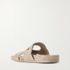 + Paula's Ibiza Ease Monogram Suede Slides - BK