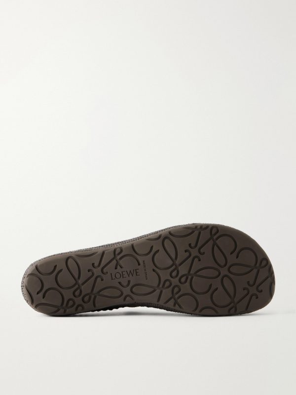 + Paula's Ibiza Rio Raffia-Trimmed Suede Loafers - E1 + Paula's Ibiza Rio Raffia-Trimmed Suede Loafers - E1