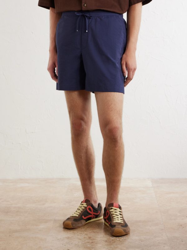 + Paula's Ibiza Straight-Leg Cotton-Blend Shorts - FR + Paula's Ibiza Straight-Leg Cotton-Blend Shorts - FR
