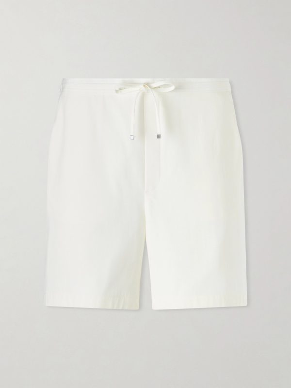+ Paula's Ibiza Straight-Leg Lyocell Shorts + Paula's Ibiza Straight-Leg Lyocell Shorts
