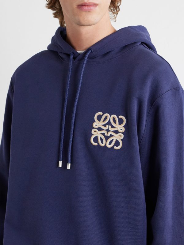 + Paula's Ibiza Anagram-Embroidered Cotton-Jersey Hoodie - CU + Paula's Ibiza Anagram-Embroidered Cotton-Jersey Hoodie - CU