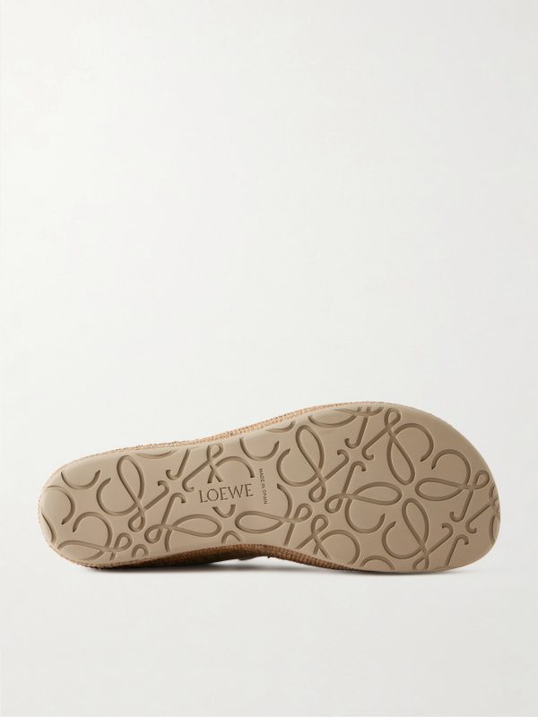 + Paula's Ibiza Rio Raffia-Trimmed Suede Loafers - E1 + Paula's Ibiza Rio Raffia-Trimmed Suede Loafers - E1