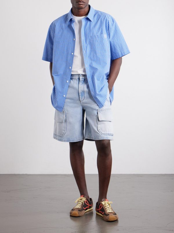 + Paula's Ibiza Straight-Leg Denim Cargo Shorts - OU + Paula's Ibiza Straight-Leg Denim Cargo Shorts - OU