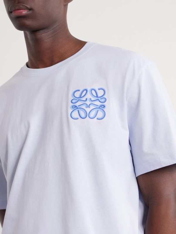 + Paula's Ibiza Logo-Embroidered Cotton T-Shirt - CU