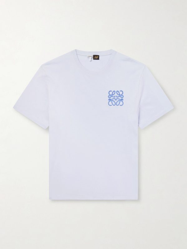 + Paula's Ibiza Logo-Embroidered Cotton T-Shirt
