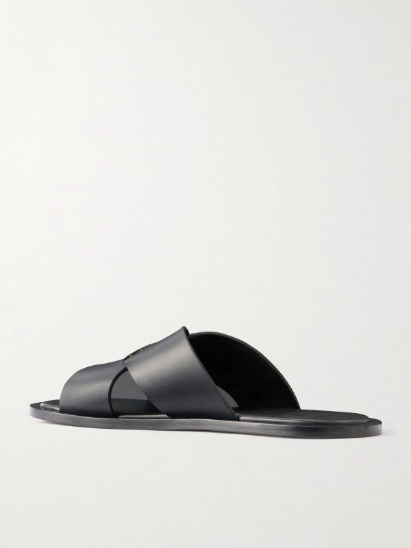 + Paula's Ibiza Flex Criss-Cross Leather Sandals - BK