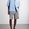 + Paula's Ibiza Logo-Embroidered Denim Shirt - OU