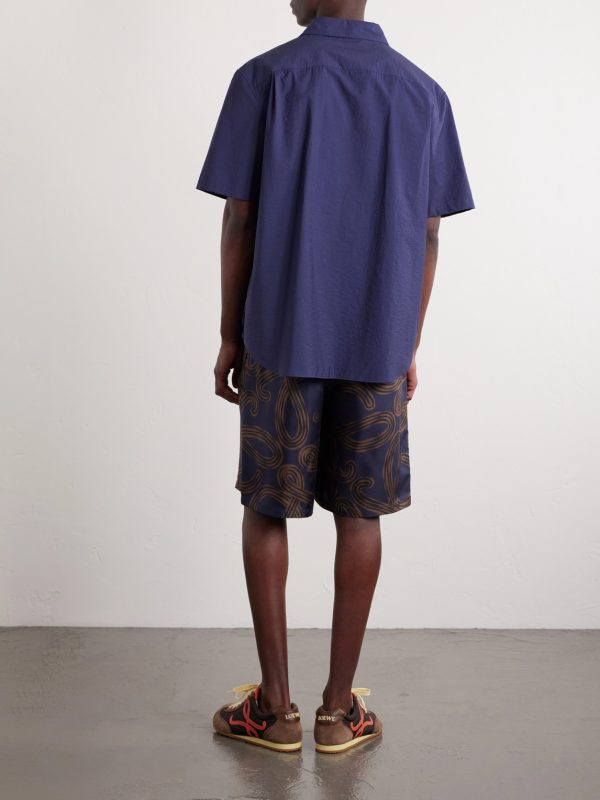 + Paula's Ibiza Logo-Embroidered Cotton-Blend Shirt - BK