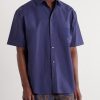 + Paula's Ibiza Logo-Embroidered Cotton-Blend Shirt - FR