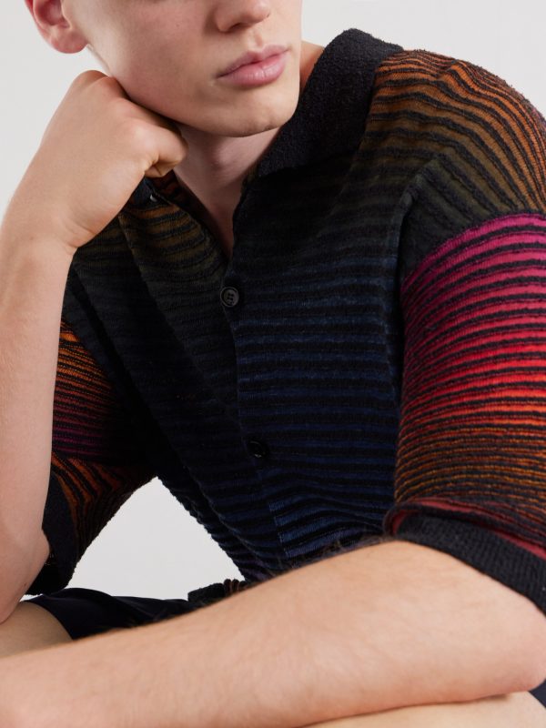 + Paula's Ibiza Knitted Cotton-Blend Shirt - CU