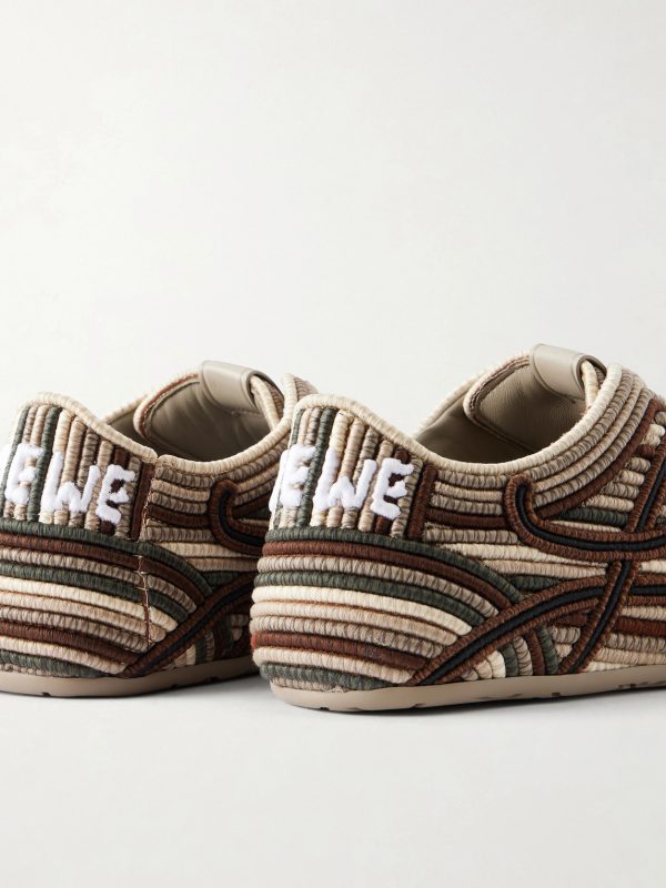 + Paula's Ibiza Yago Embroidered Canvas Sneakers - CU + Paula's Ibiza Yago Embroidered Canvas Sneakers - CU