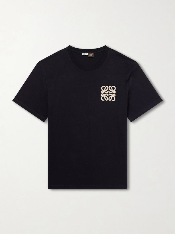 + Paula's Ibiza Logo-Embroidered Cotton T-Shirt + Paula's Ibiza Logo-Embroidered Cotton T-Shirt