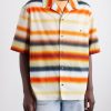 + Paula's Ibiza Convertible-Collar Logo-Embroidered Striped Cotton-Poplin Shirt - FR + Paula's Ibiza Convertible-Collar Logo-Embroidered Striped Cotton-Poplin Shirt - FR