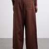 + Paula's Ibiza Wide-Leg Anagram-Embroidered Cotton Drawstring Trousers - BK + Paula's Ibiza Wide-Leg Anagram-Embroidered Cotton Drawstring Trousers - BK