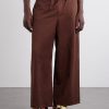 + Paula's Ibiza Wide-Leg Anagram-Embroidered Cotton Drawstring Trousers - FR + Paula's Ibiza Wide-Leg Anagram-Embroidered Cotton Drawstring Trousers - FR
