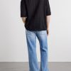 + Paula's Ibiza Knitted Linen-Blend T-Shirt - BK + Paula's Ibiza Knitted Linen-Blend T-Shirt - BK
