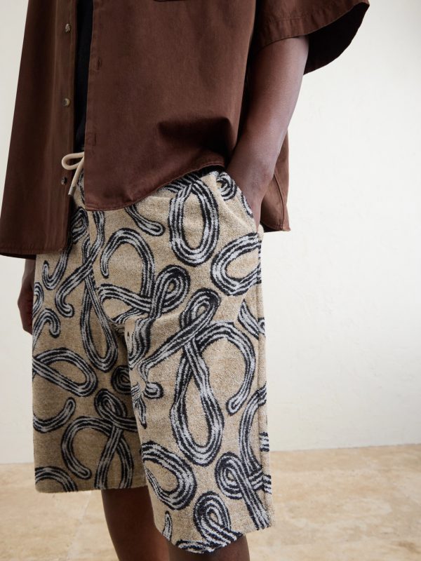 + Paula's Ibiza Straight-Leg Printed Cotton-Blend Shorts - CU