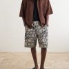 + Paula's Ibiza Straight-Leg Printed Cotton-Blend Shorts - OU