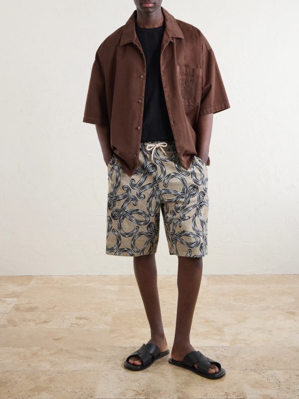+ Paula's Ibiza Straight-Leg Printed Cotton-Blend Shorts - OU