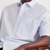+ Paula's Ibiza Logo-Embroidered Cotton-Blend Shirt - CU + Paula's Ibiza Logo-Embroidered Cotton-Blend Shirt - CU