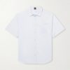 + Paula's Ibiza Logo-Embroidered Cotton-Blend Shirt + Paula's Ibiza Logo-Embroidered Cotton-Blend Shirt