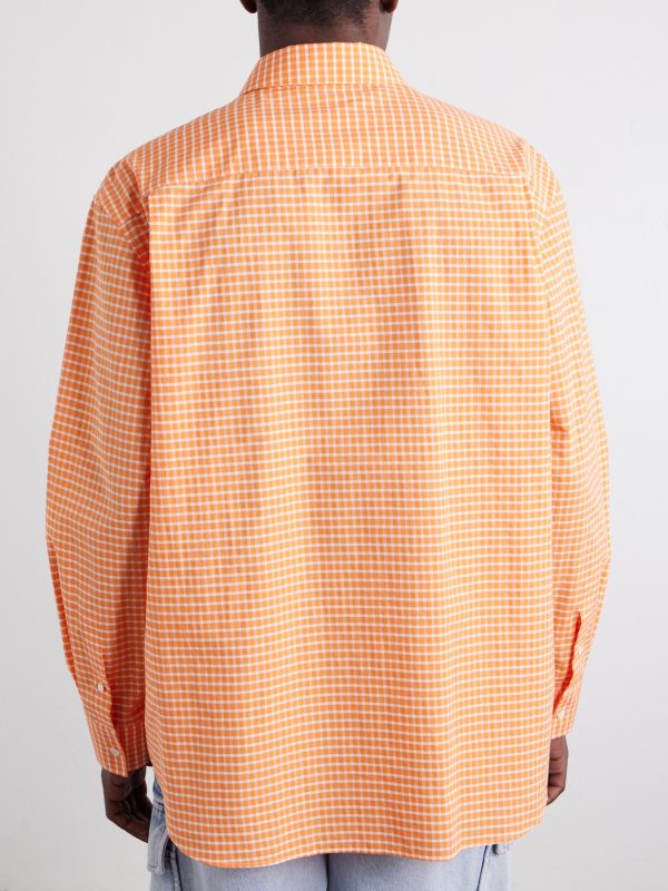 + Paula's Ibiza Anagram-Embroidered Checked Cotton-Poplin Shirt - BK