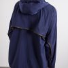 + Paula's Ibiza Logo-Debossed Leather-Trimmed Ripstop Hooded Jacket - BK
