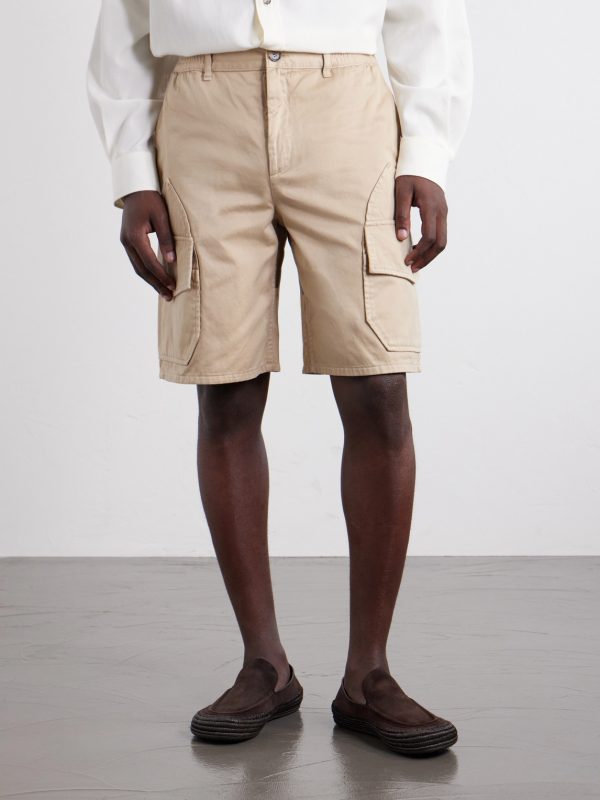 + Paula's Ibiza Straight-Leg Cotton Cargo Shorts - FR