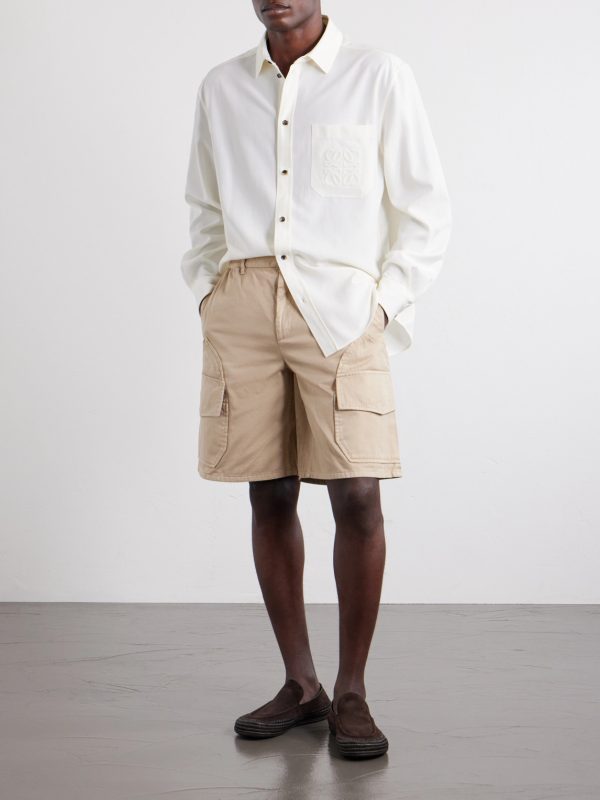 + Paula's Ibiza Straight-Leg Cotton Cargo Shorts - OU