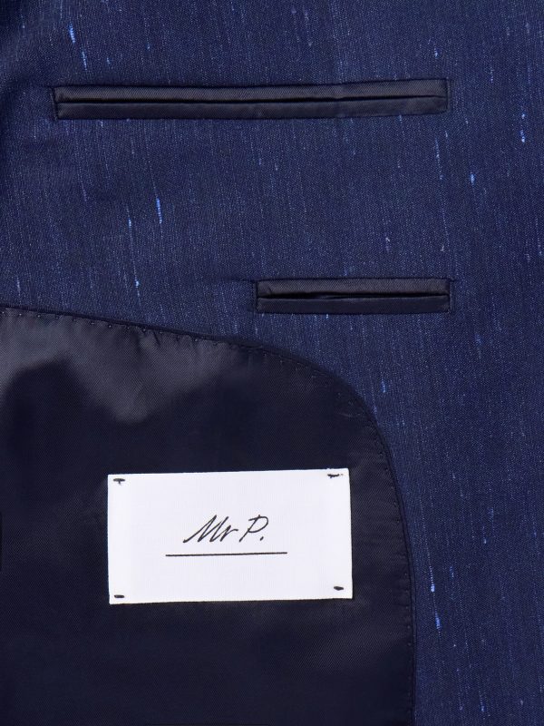 Wool and Silk-Blend Dupioni Suit Jacket - E2 Wool and Silk-Blend Dupioni Suit Jacket - E2