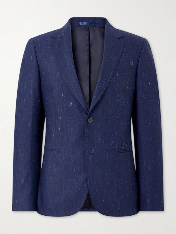 Wool and Silk-Blend Dupioni Suit Jacket Wool and Silk-Blend Dupioni Suit Jacket