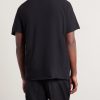Open-Collar Cotton-Jersey Polo Shirt - BK Open-Collar Cotton-Jersey Polo Shirt - BK
