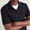 Open-Collar Cotton-Jersey Polo Shirt - CU Open-Collar Cotton-Jersey Polo Shirt - CU