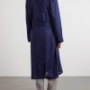 Nelson 109 Printed Cotton Robe - BK