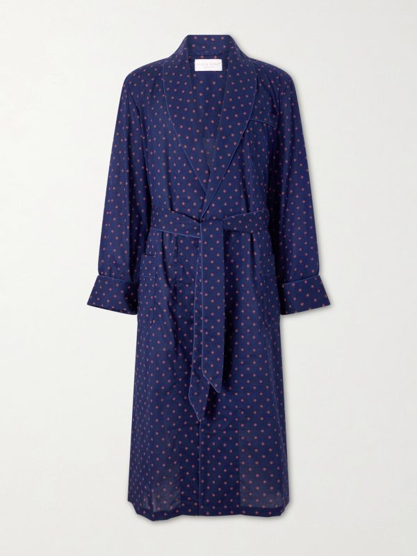 Nelson 109 Printed Cotton Robe