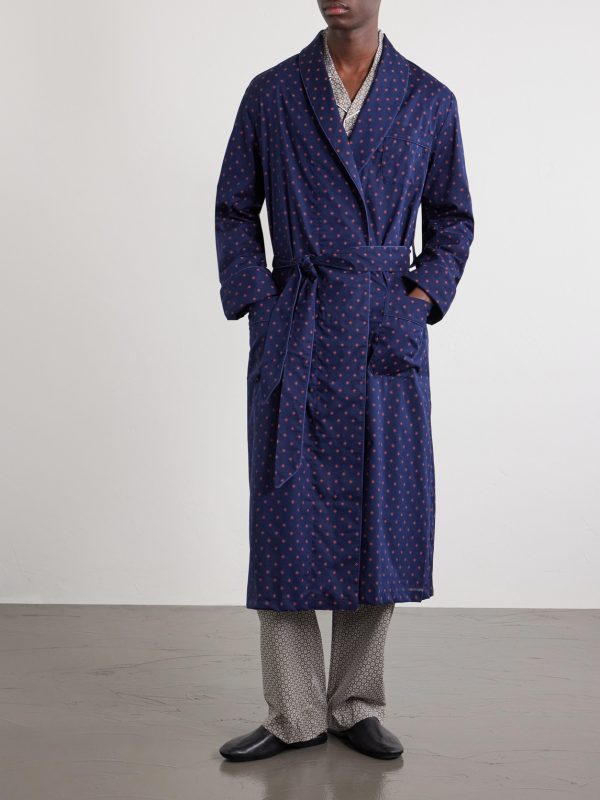 Nelson 109 Printed Cotton Robe - OU