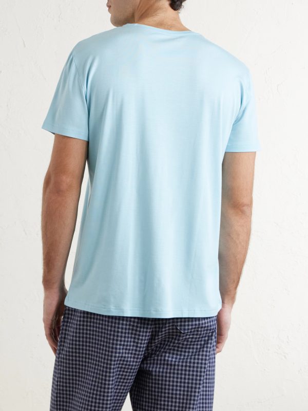 Stretch-Jersey T-Shirt - BK