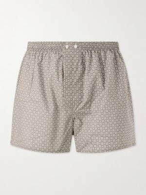 Ledbury 96 Printed Cotton Boxer Shorts