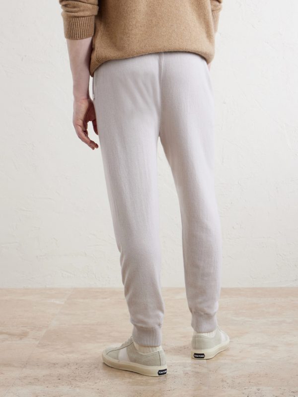 Finley Cashmere Drawstring Sweatpants - BK