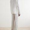 Milan 31 Printed Linen Pyjama Set - BK Milan 31 Printed Linen Pyjama Set - BK