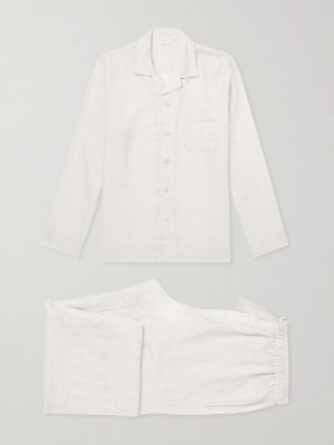 Milan 31 Printed Linen Pyjama Set Milan 31 Printed Linen Pyjama Set