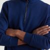 Quinn Cotton and Modal-Blend Jersey Half-Zip Sweatshirt - CU Quinn Cotton and Modal-Blend Jersey Half-Zip Sweatshirt - CU