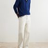 Quinn Cotton and Modal-Blend Jersey Half-Zip Sweatshirt - OU Quinn Cotton and Modal-Blend Jersey Half-Zip Sweatshirt - OU
